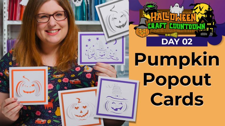 HCC 2022 Day 02 🎃 Pumpkin Popout Cards - Craft with Sarah