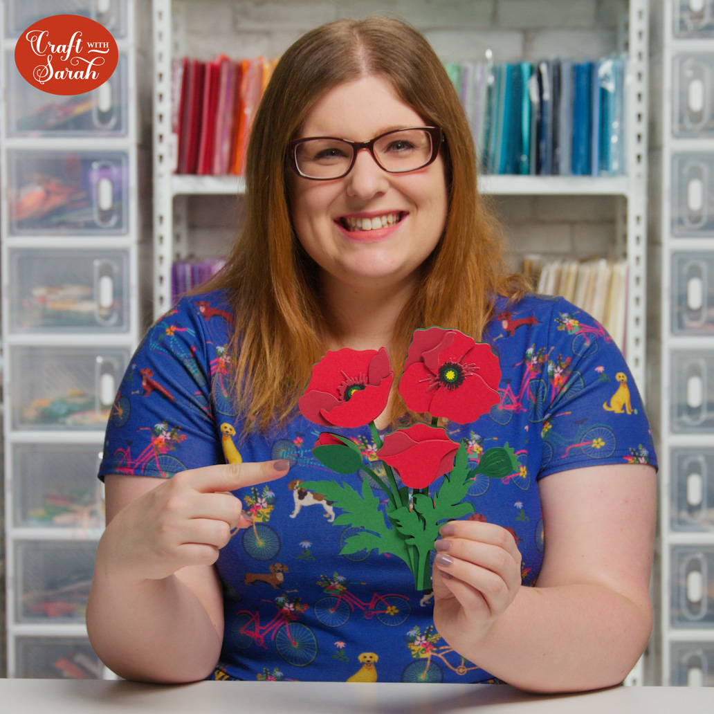 Free Poppies SVG ❤️ Beautiful Remembrance Day Crafts with Poppies - Craft  with Sarah