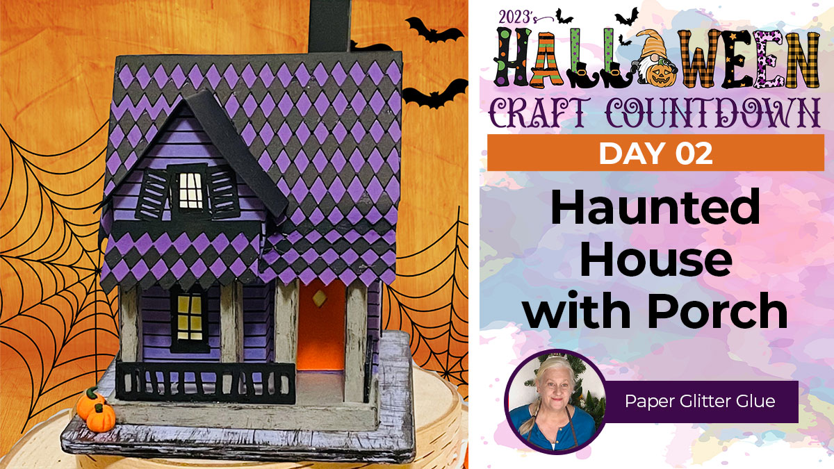 Haunted Halloween Party & Paper Crafts Partnership with Darice