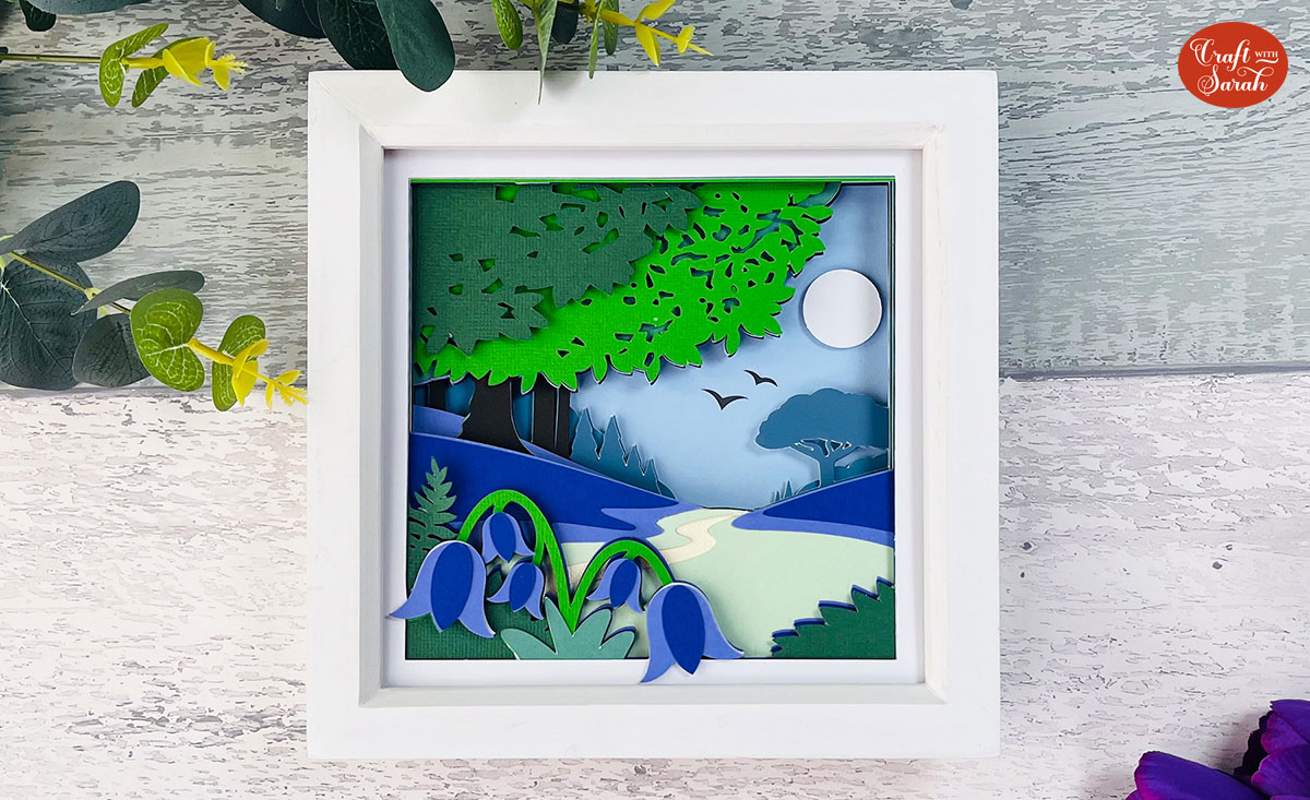 Bluebell Woods Shadow Box