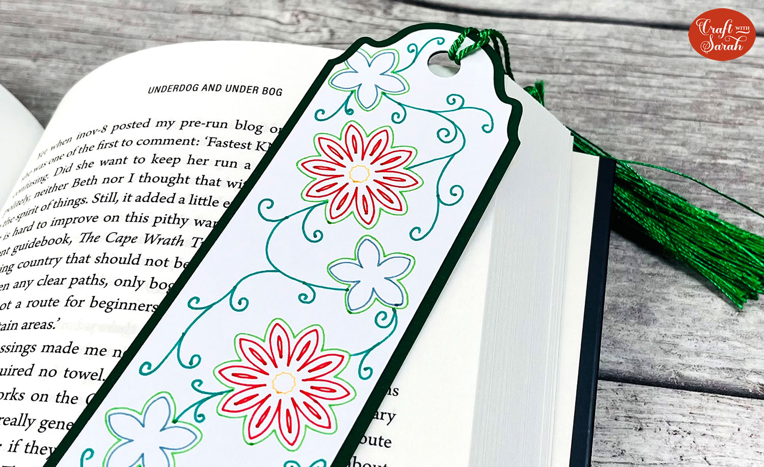 Cricut bookmark tutorial