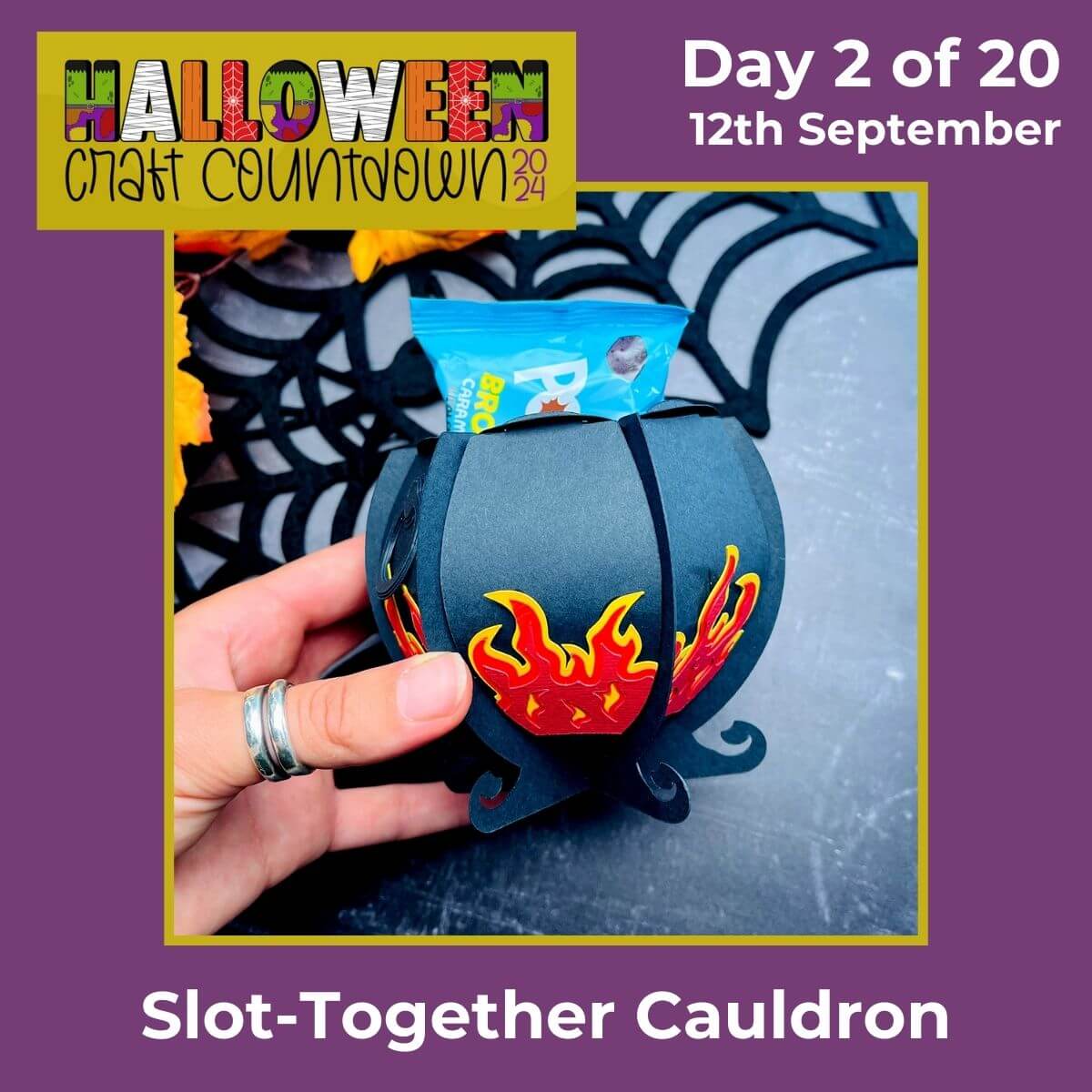 Slot together cauldron