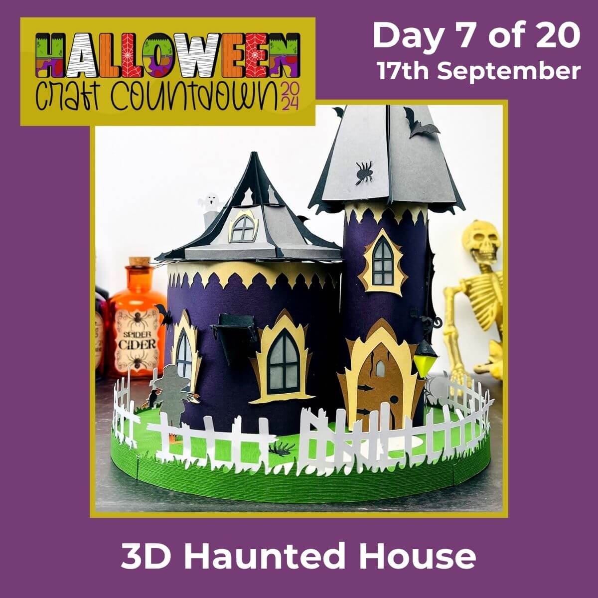 Cricut haunted house