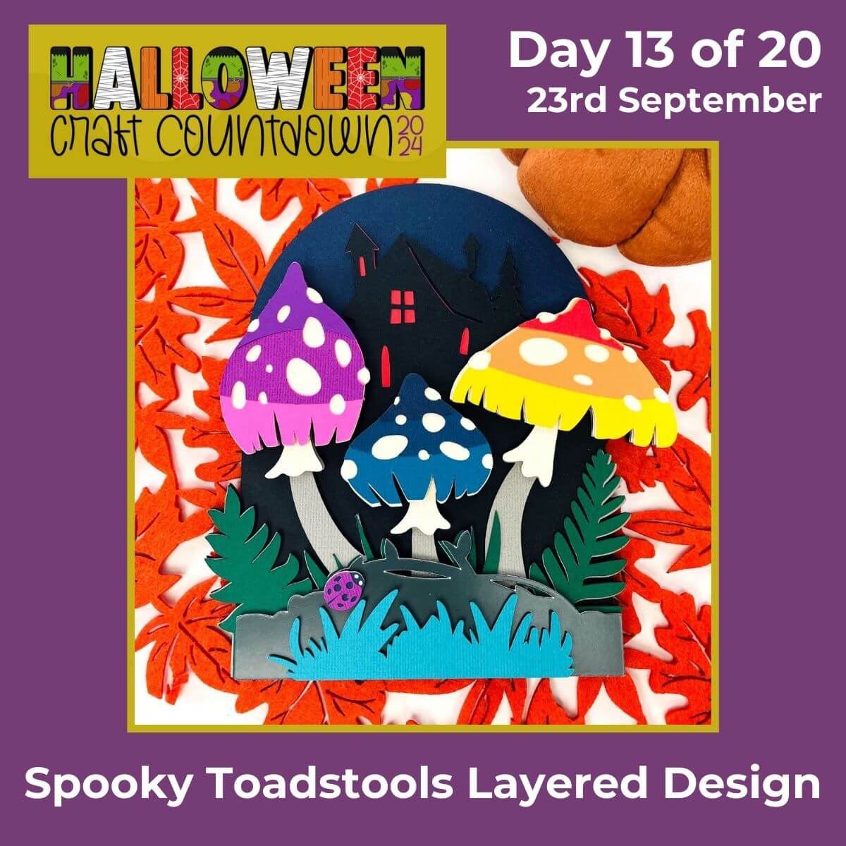 Spooky toadstools