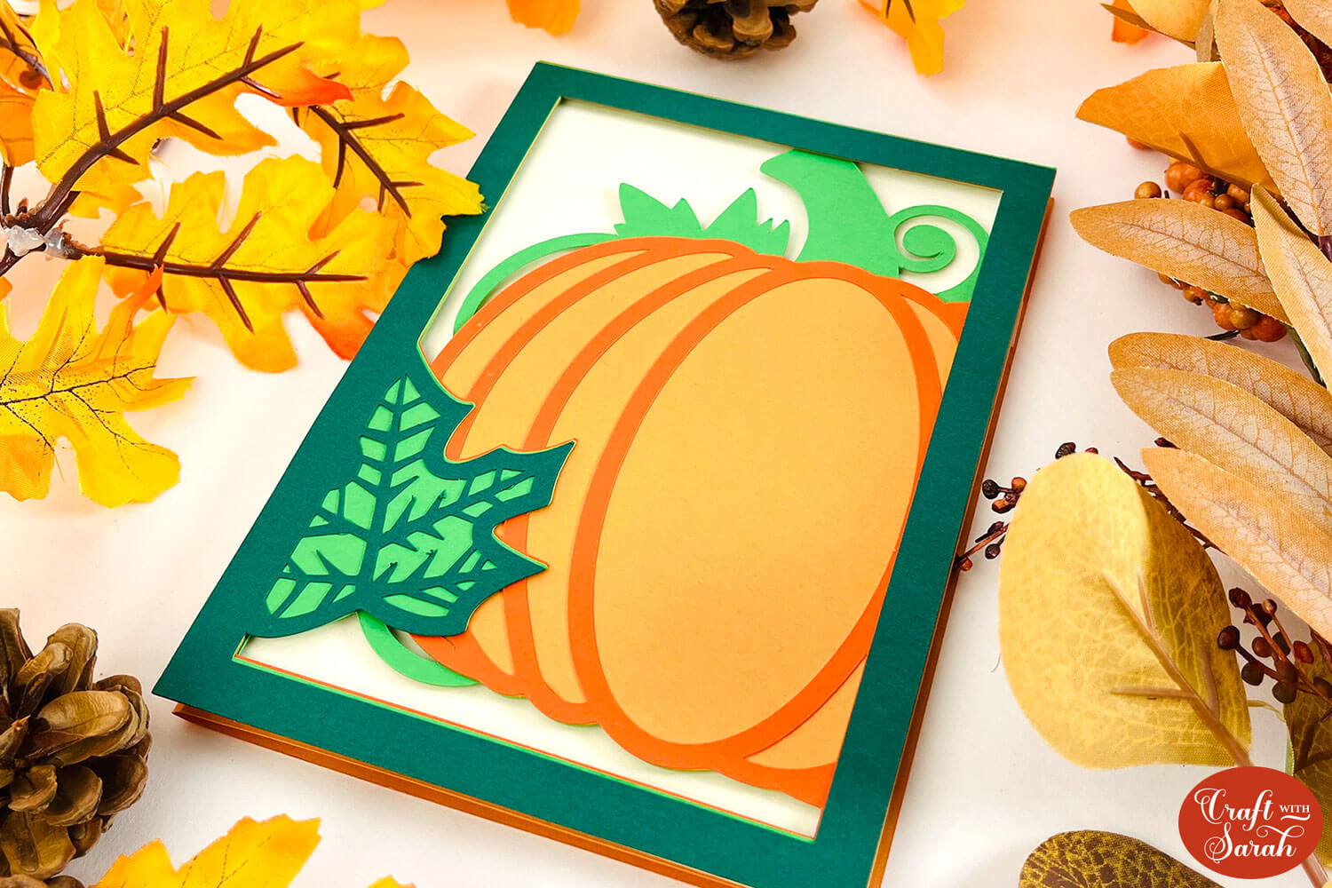 Pumpkin card