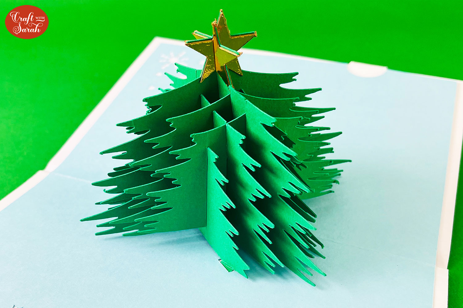 Popout Christmas tree